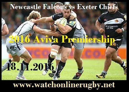 Newcastle Falcons vs Exeter Chiefs