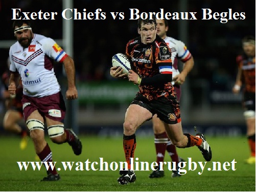 Exeter Chiefs vs Bordeaux Begles live