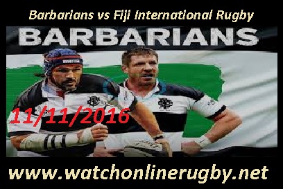 Fiji vs Barbarians stream live