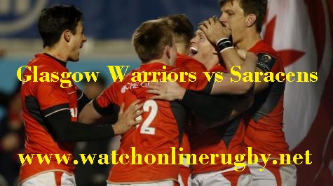 Glasgow Warriors vs Saracens live