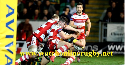 Gloucester Rugby vs Northampton live