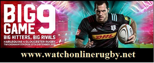 Harlequins vs Gloucester Rugby live