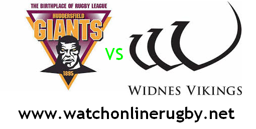 Widnes Vikings vs Huddersfield Giants live