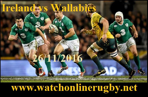 Ireland vs Wallabies live