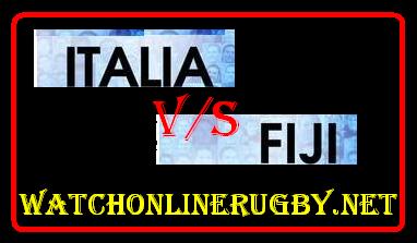 Fiji vs Italy rugby live