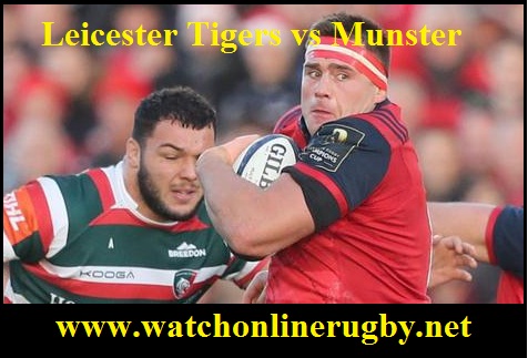 Leicester Tigers vs Munster live