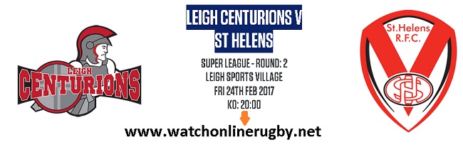 Leigh Centurions Vs St Helens live