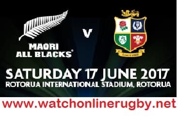 Maori All Blacks vs British & Irish Lions live