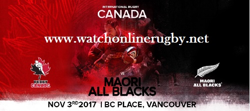 Maori All Blacks vs Canada