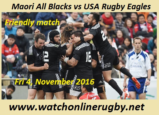 Maori All Blacks vs USA Rugby Eagles