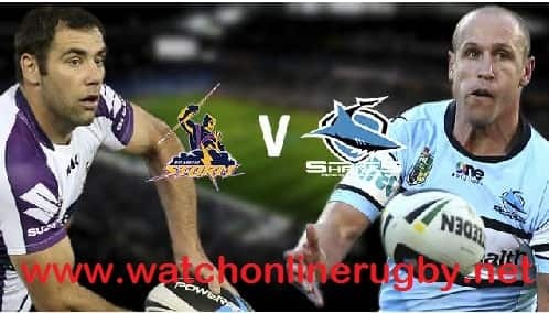 Melbourne Storm vs Cronulla-Sutherland Sharks live