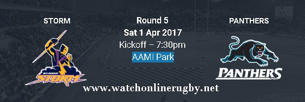 Live Melbourne Storm Vs Penrith Panthers Online