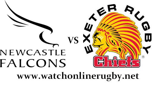 Newcastle Falcons vs Exeter Chiefs live
