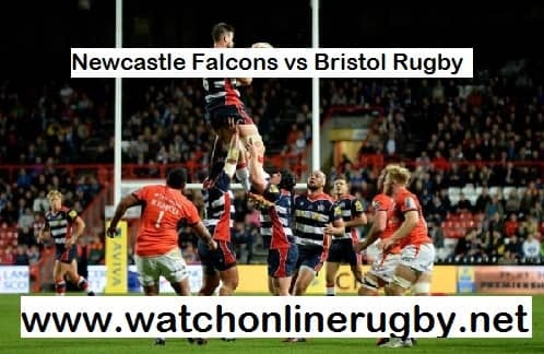 Newcastle Falcons vs Bristol Rugby live