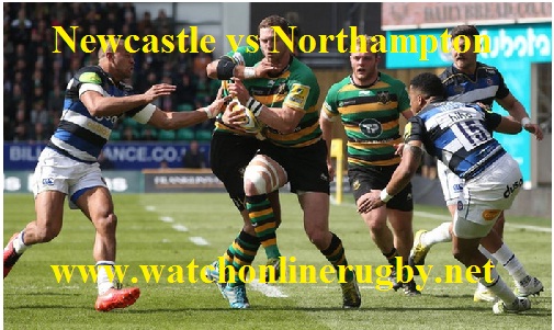 Northampton Saints vs Newcastle Falcons live