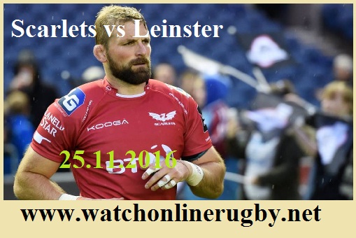 Leinster vs Scarlets live