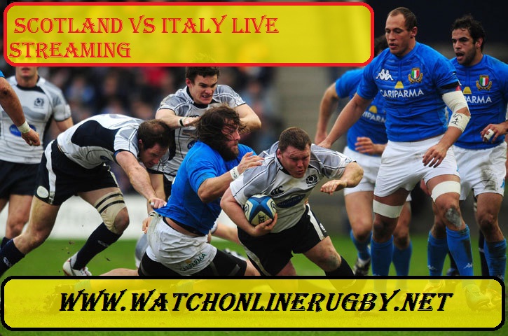 Scotland vs Itlay Live