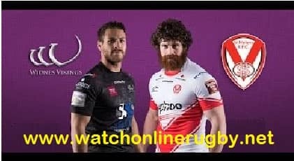 St Helens vs Widnes Vikings live