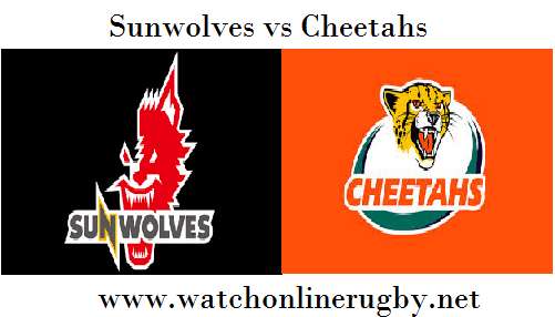Cheetahs vs Sunwolves live