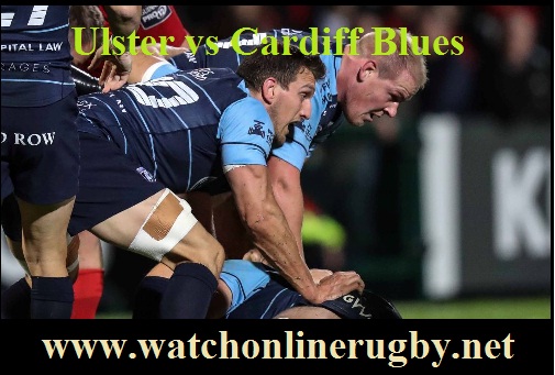 Ulster vs Cardiff Blues live
