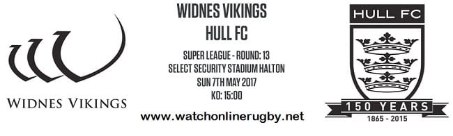 Widnes Vikings Vs Hull FC live